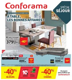 Catalogue Conforama 14.02.2023 - 06.03.2023