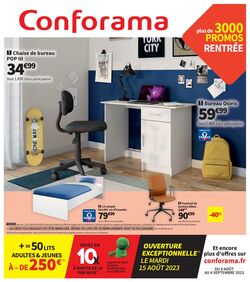 Catalogue Conforama 08.08.2023 - 04.09.2023