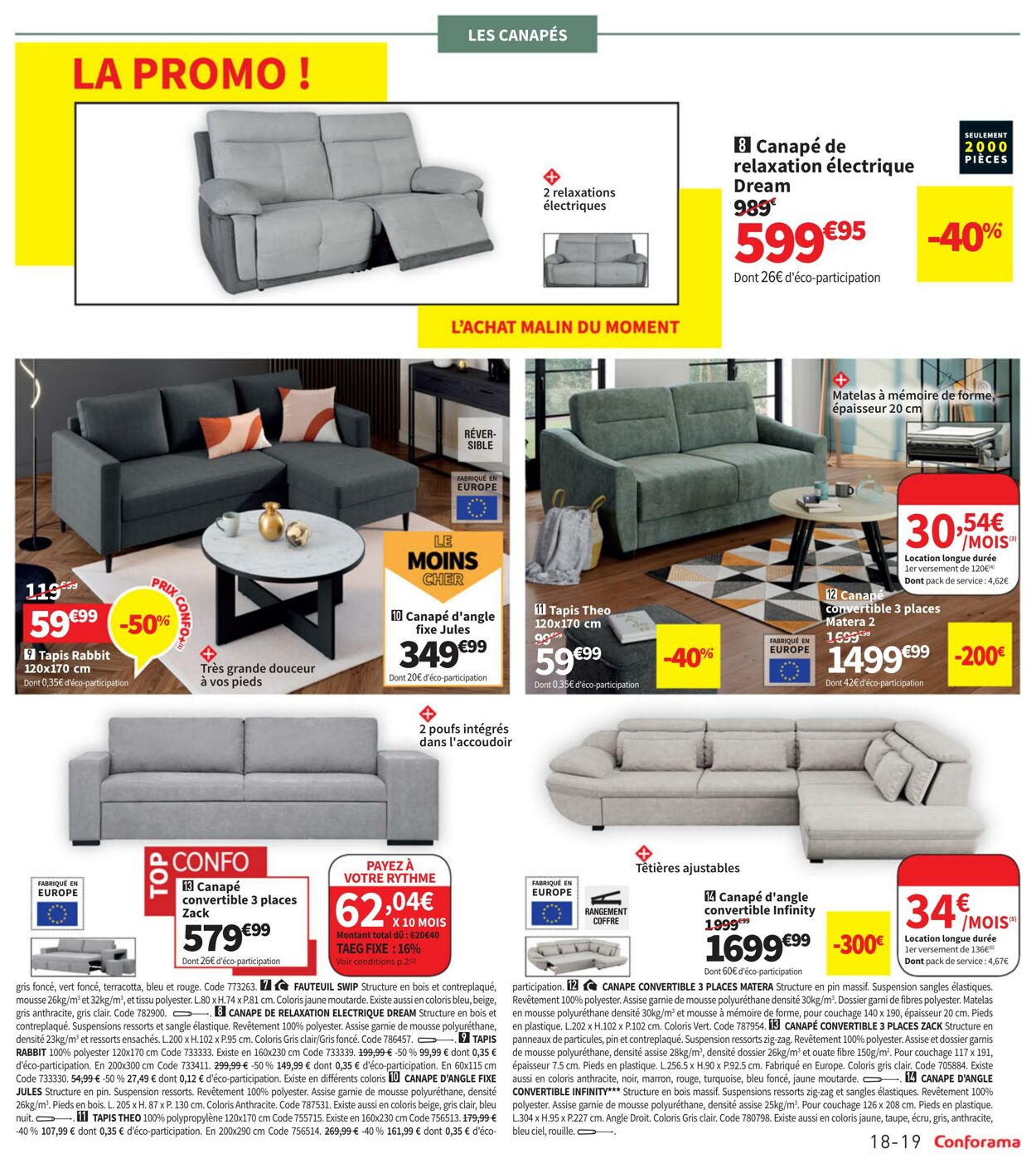 Catalogue Conforama 12.03.2024 - 01.04.2024