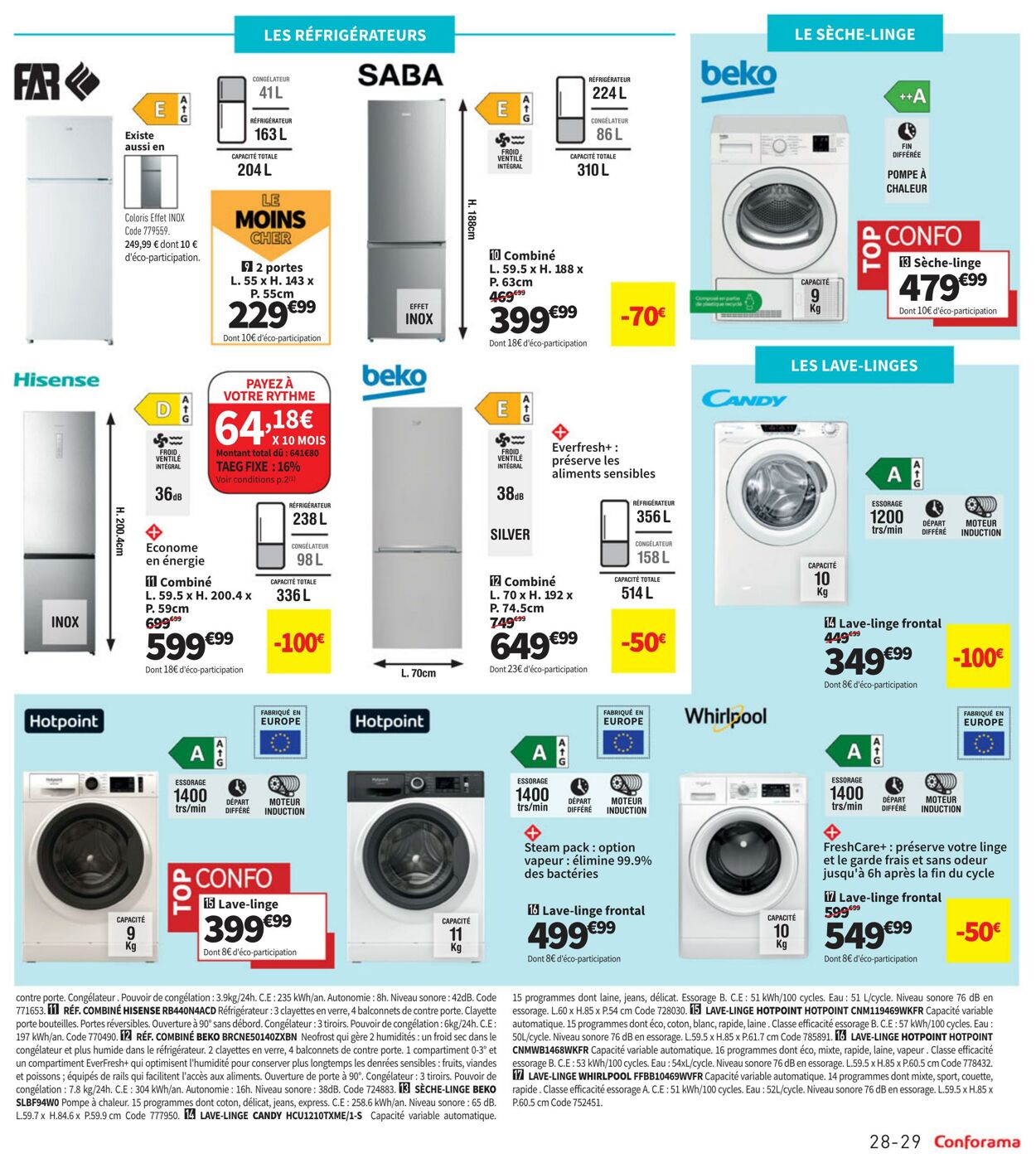 Catalogue Conforama 12.03.2024 - 01.04.2024