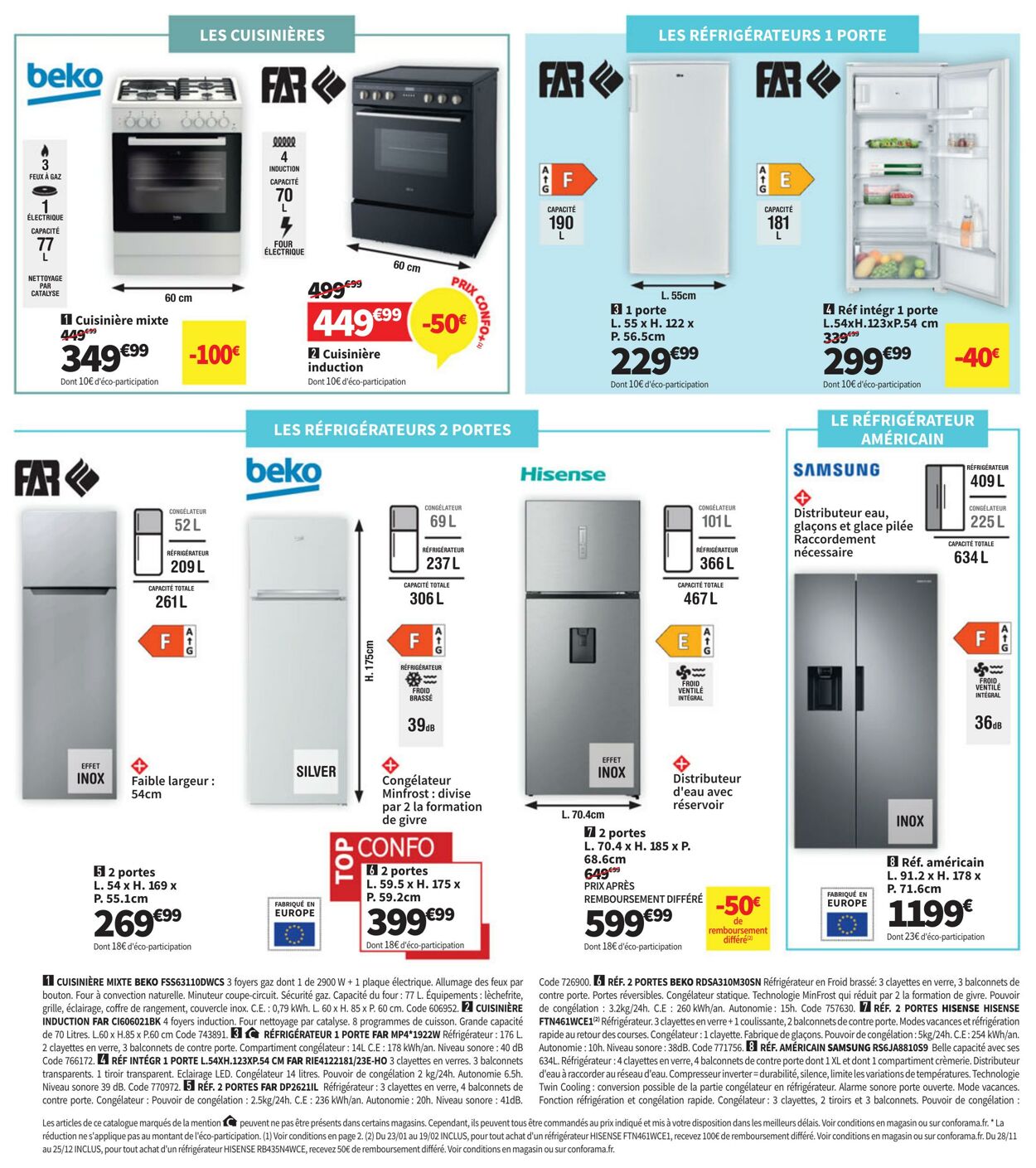 Catalogue Conforama 23.01.2024 - 19.02.2024