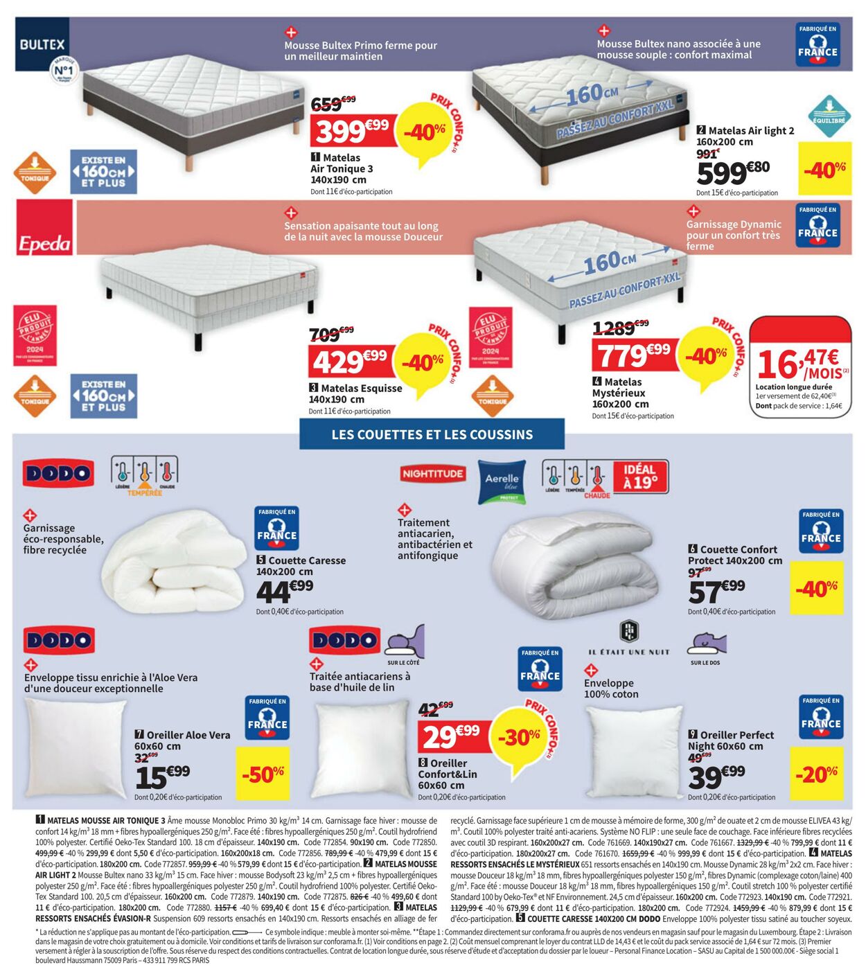 Catalogue Conforama 23.01.2024 - 19.02.2024