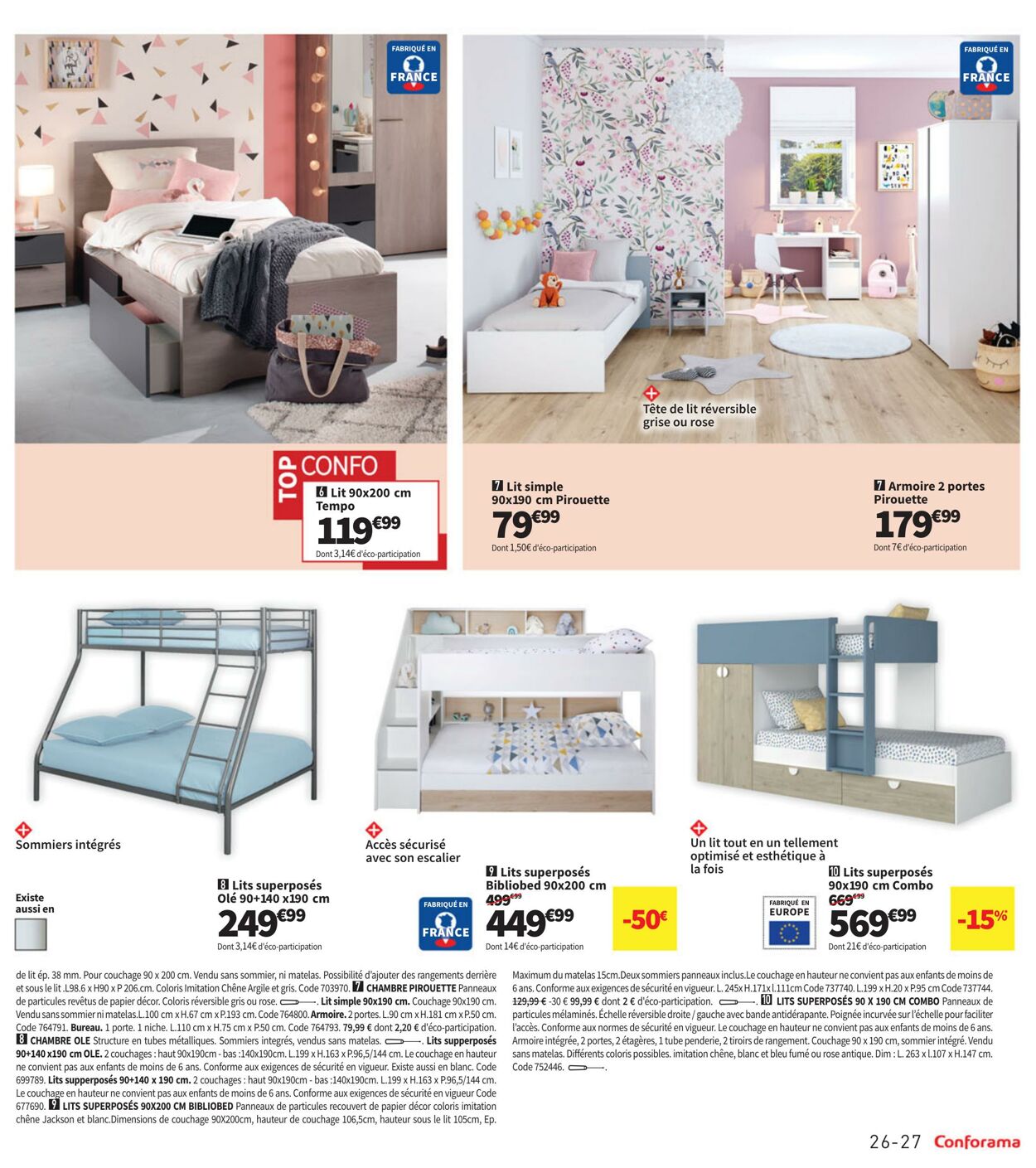 Catalogue Conforama 23.01.2024 - 19.02.2024