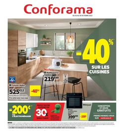 Catalogue Conforama 03.10.2023 - 30.10.2023