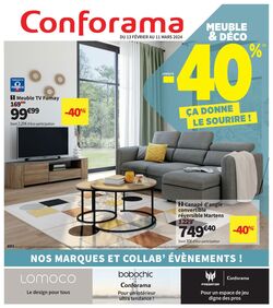 Catalogue Conforama 20.02.2024 - 11.03.2024