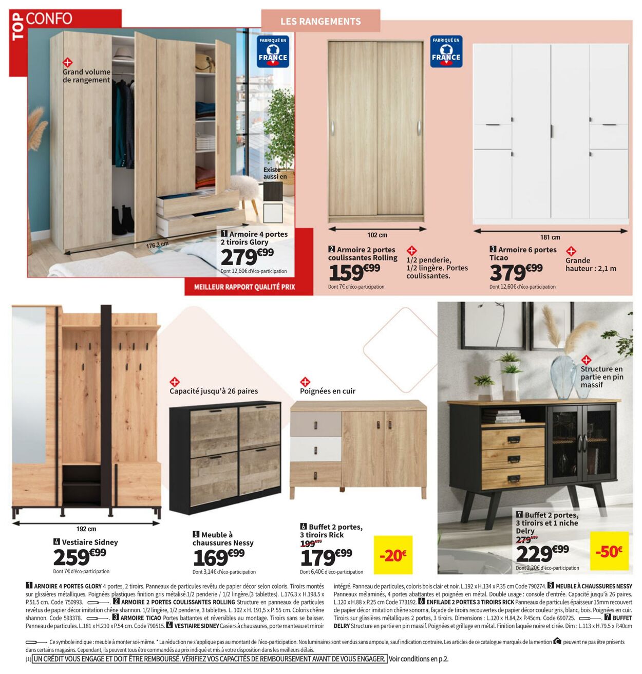 Catalogue Conforama 23.07.2024 - 06.08.2024