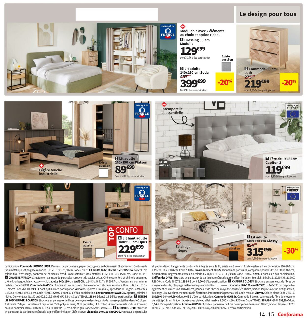 Catalogue Conforama 23.07.2024 - 06.08.2024