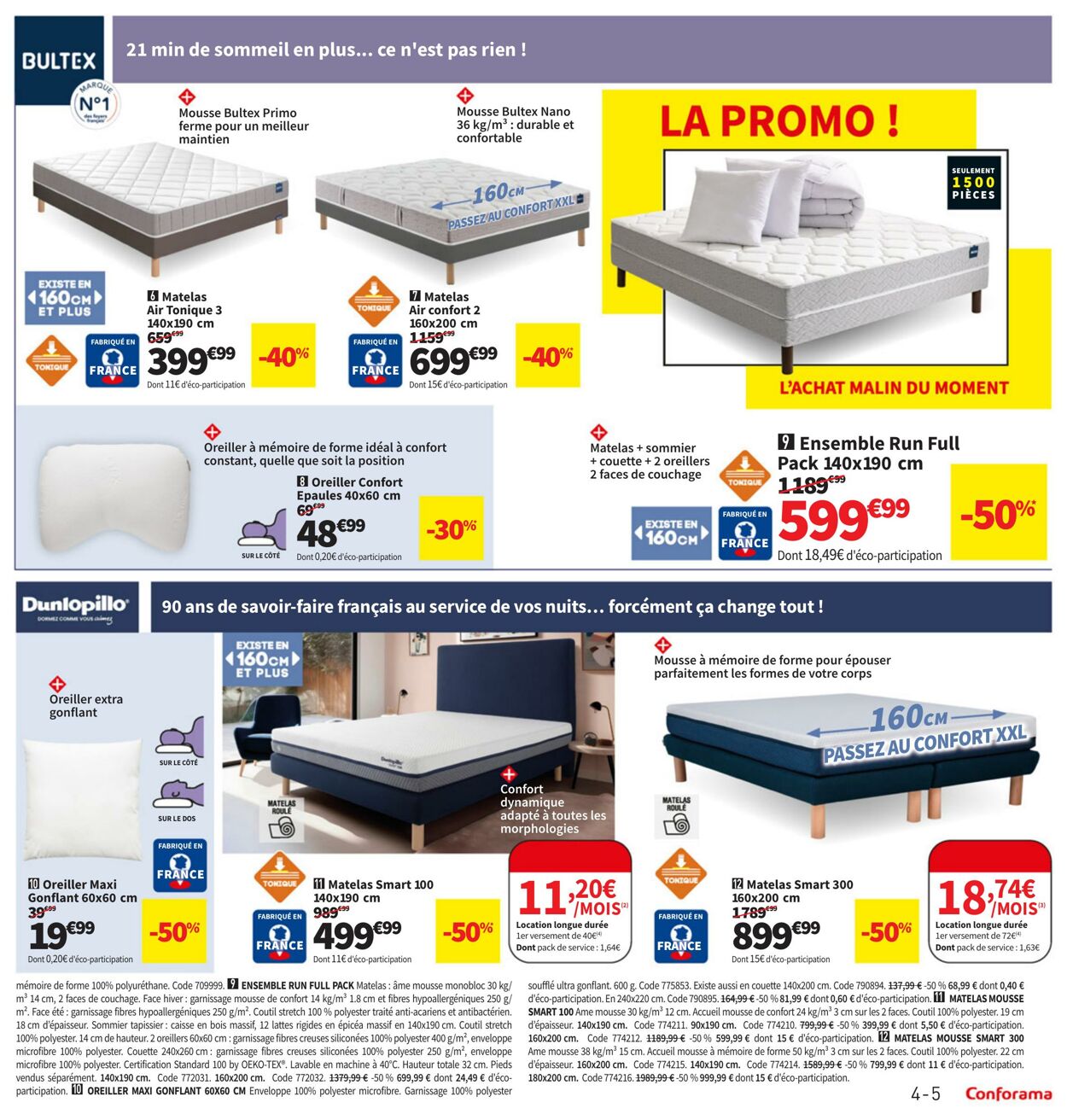 Catalogue Conforama 23.07.2024 - 06.08.2024