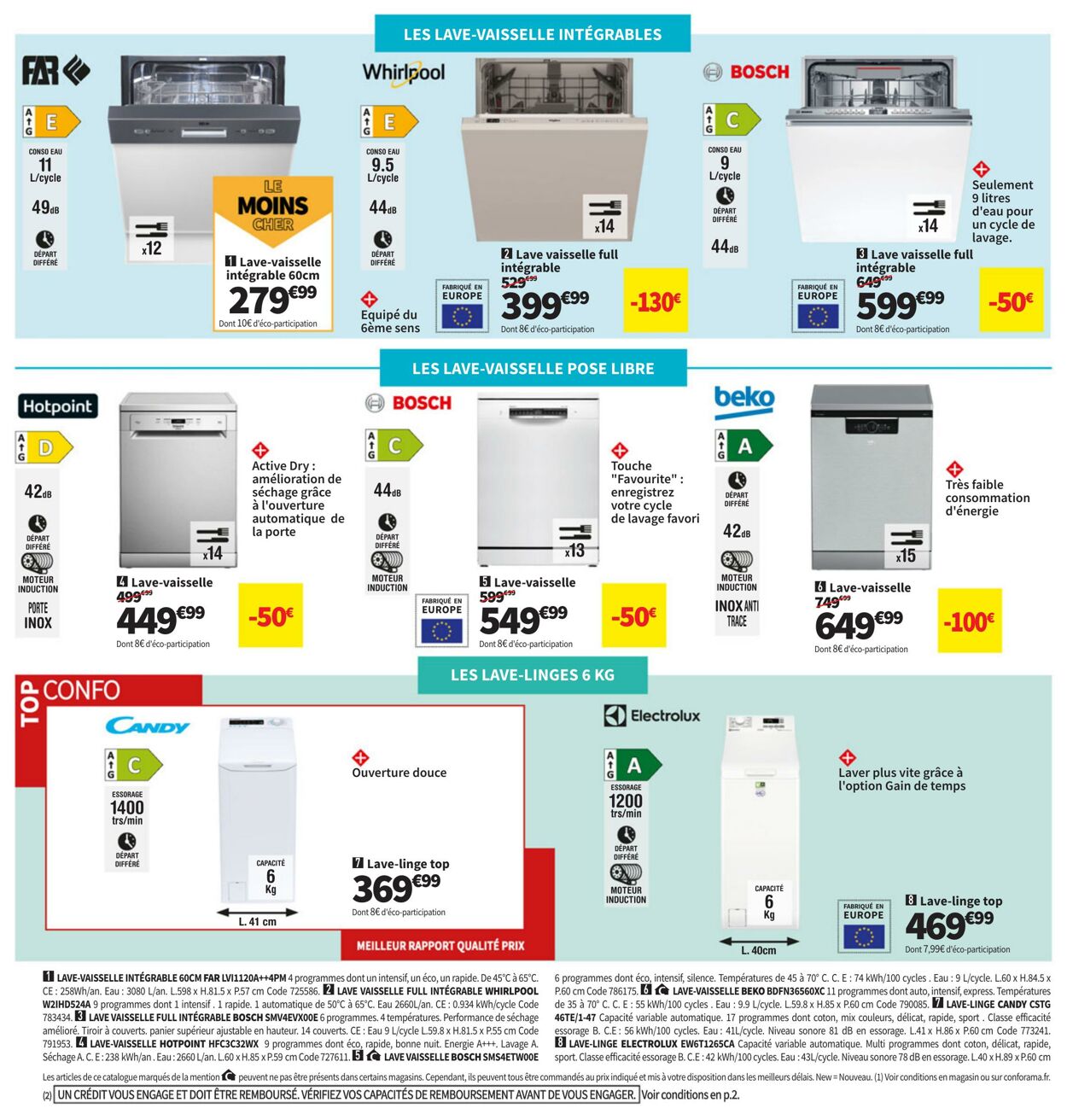 Catalogue Conforama 23.07.2024 - 06.08.2024