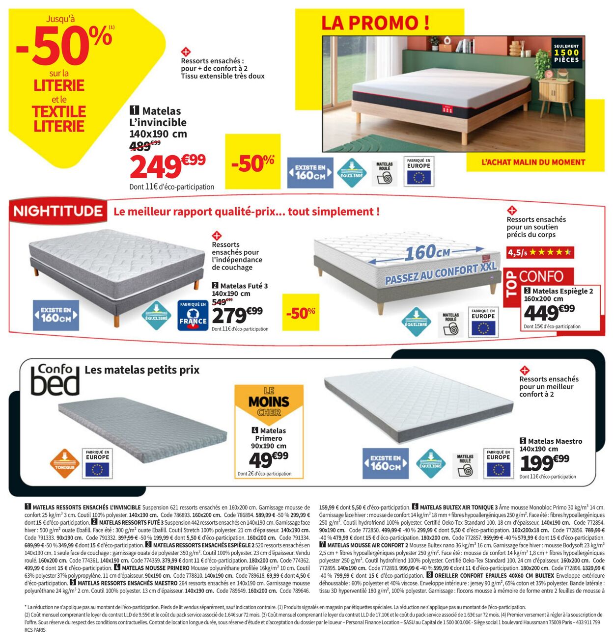 Catalogue Conforama 23.07.2024 - 06.08.2024