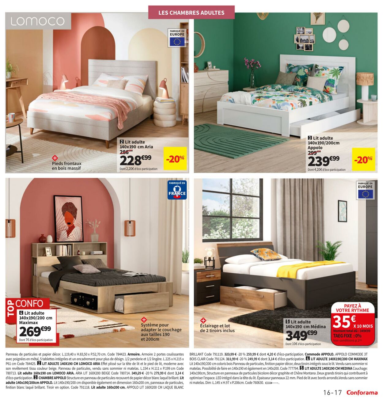 Catalogue Conforama 23.07.2024 - 06.08.2024