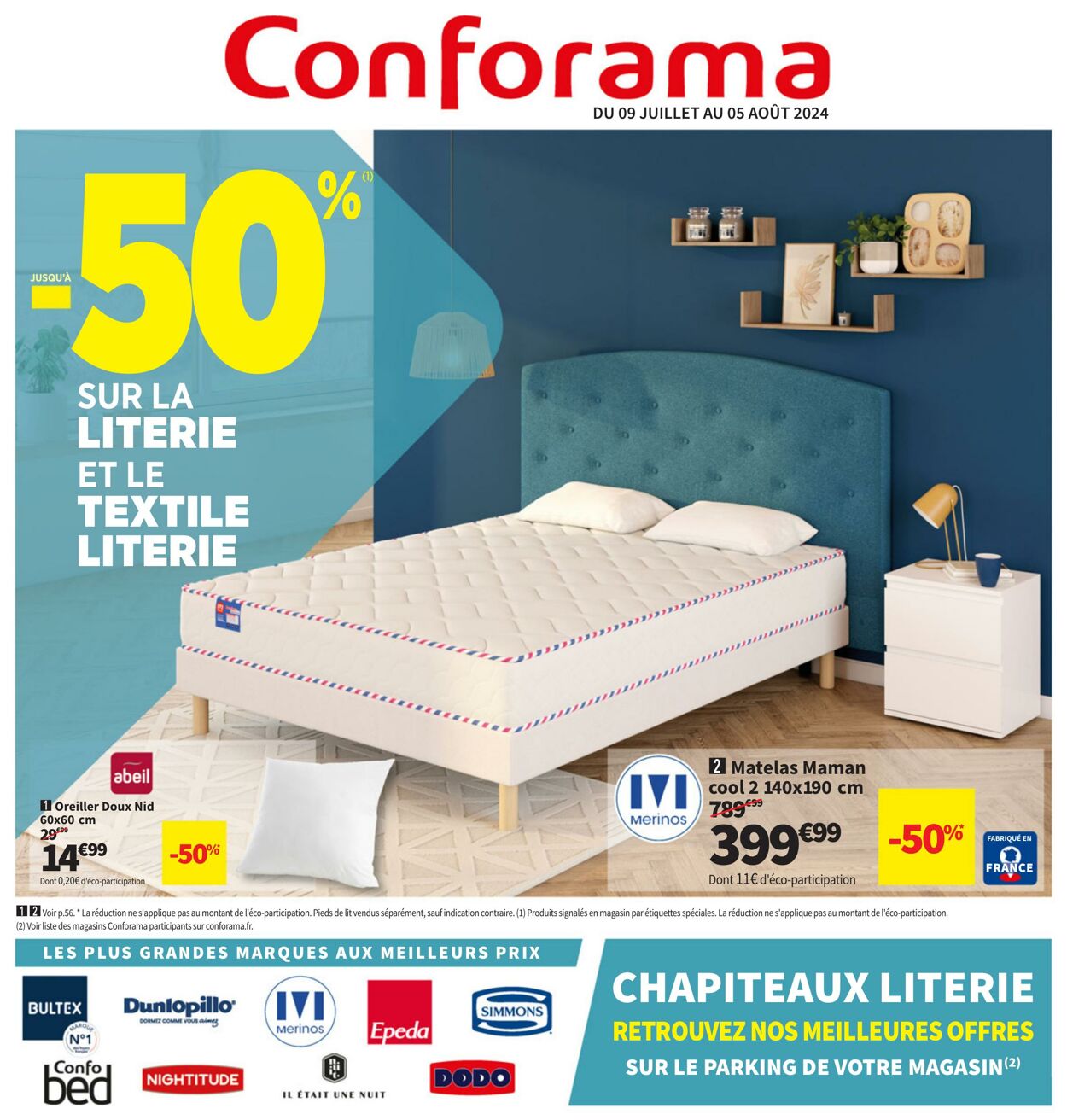 Catalogue Conforama 23.07.2024 - 06.08.2024