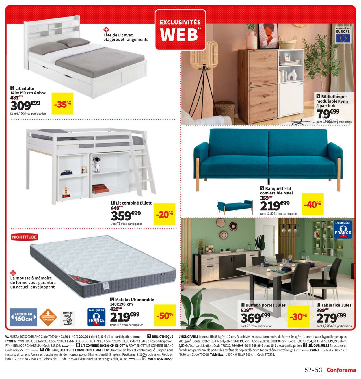 Catalogue Conforama 23.07.2024 - 06.08.2024