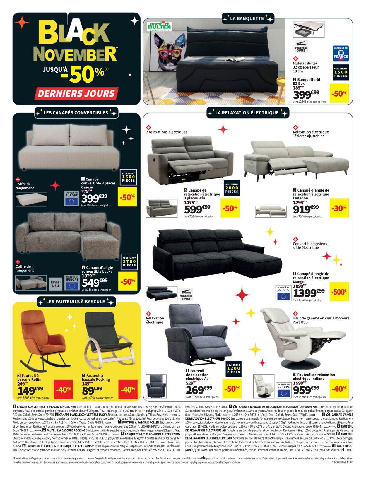 Catalogue Conforama 19.11.2024 - 02.12.2024