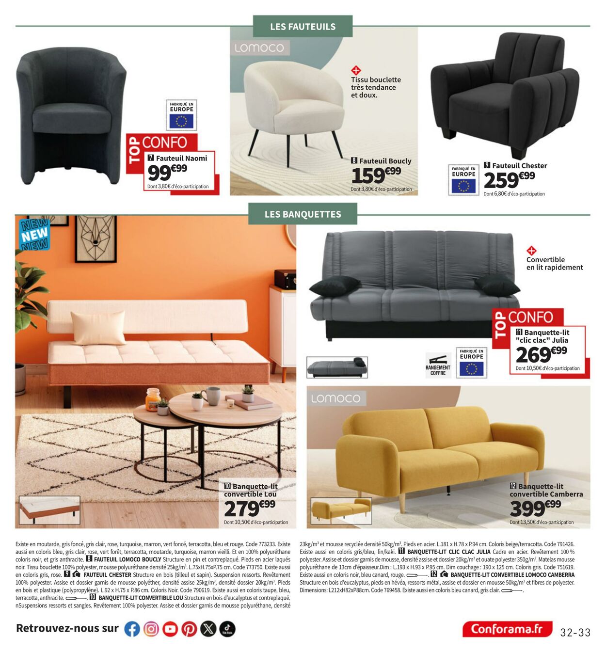 Catalogue Conforama 02.01.2025 - 28.01.2025