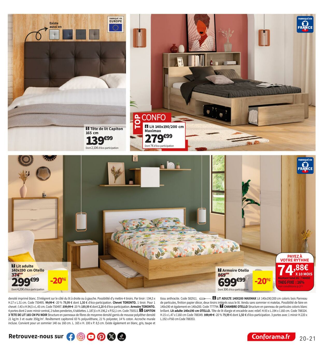 Catalogue Conforama 02.01.2025 - 28.01.2025