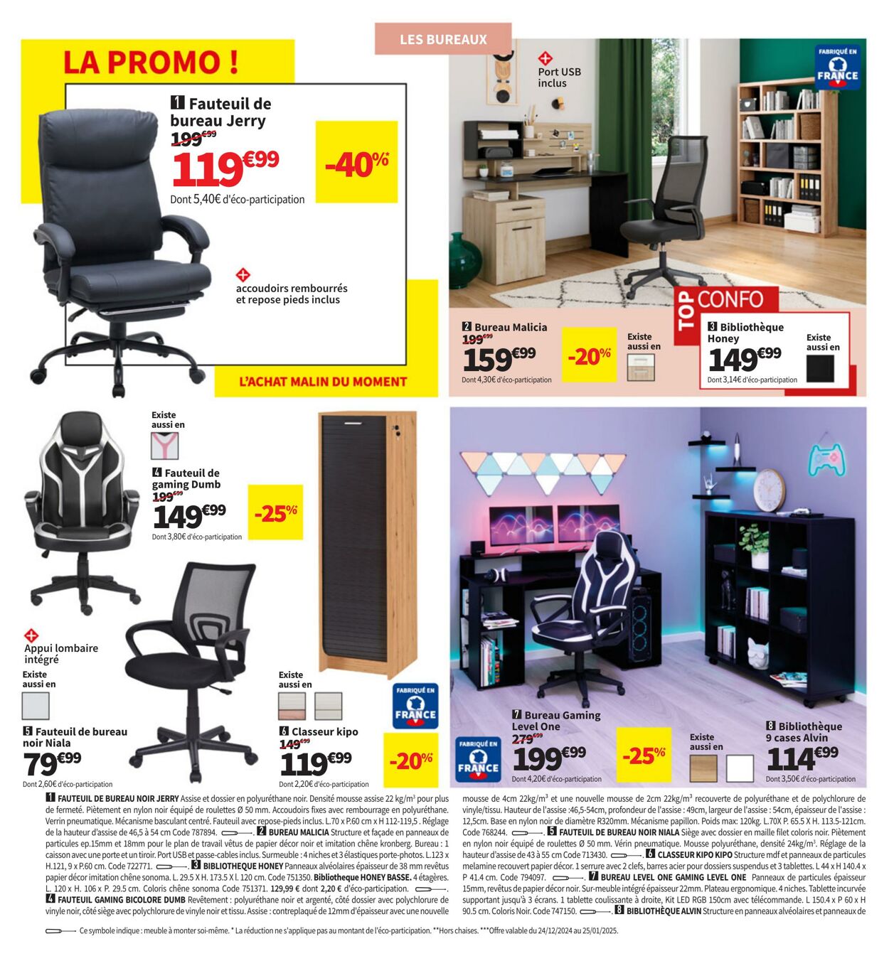 Catalogue Conforama 02.01.2025 - 28.01.2025