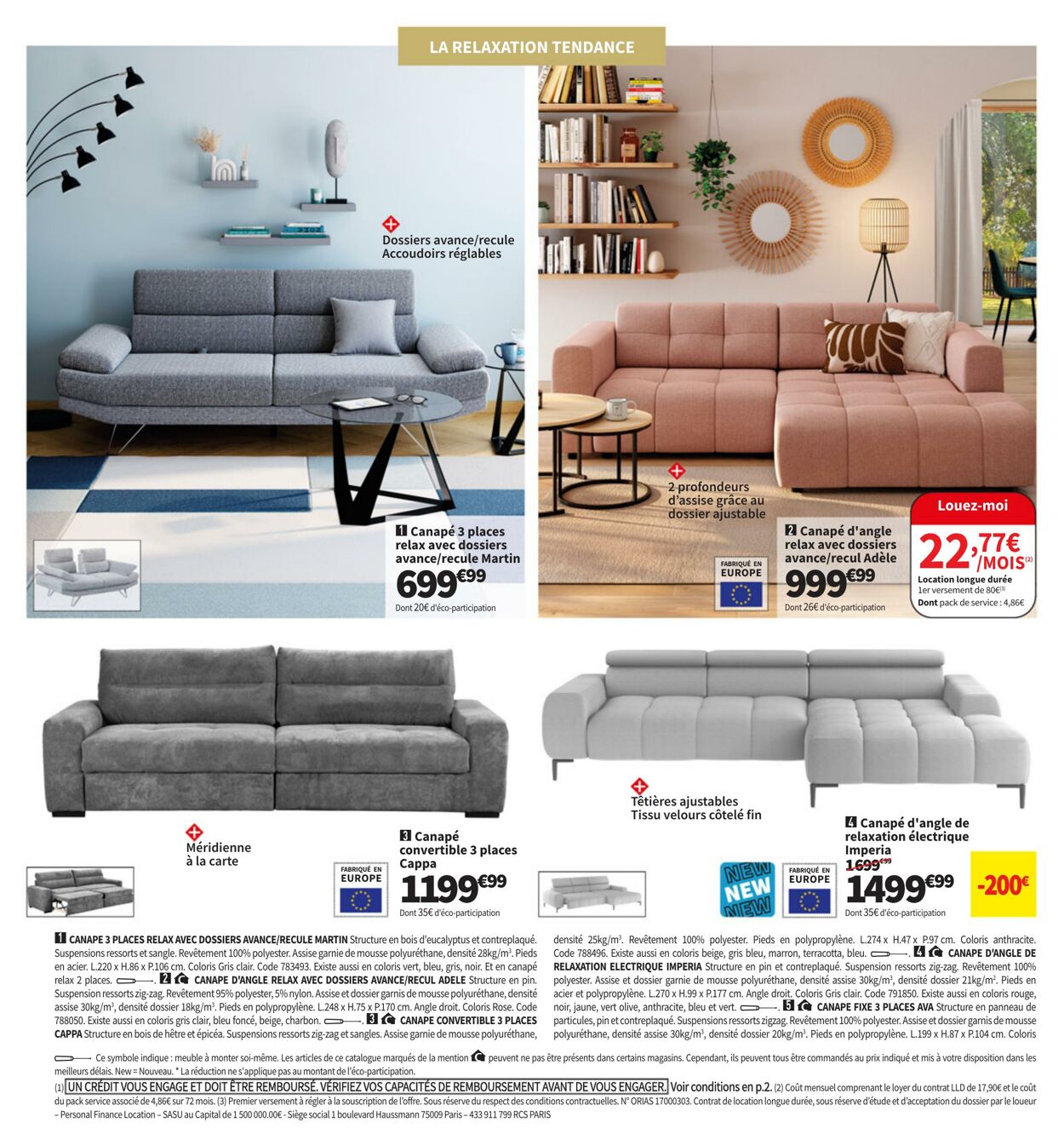 Catalogue Conforama 02.01.2025 - 28.01.2025