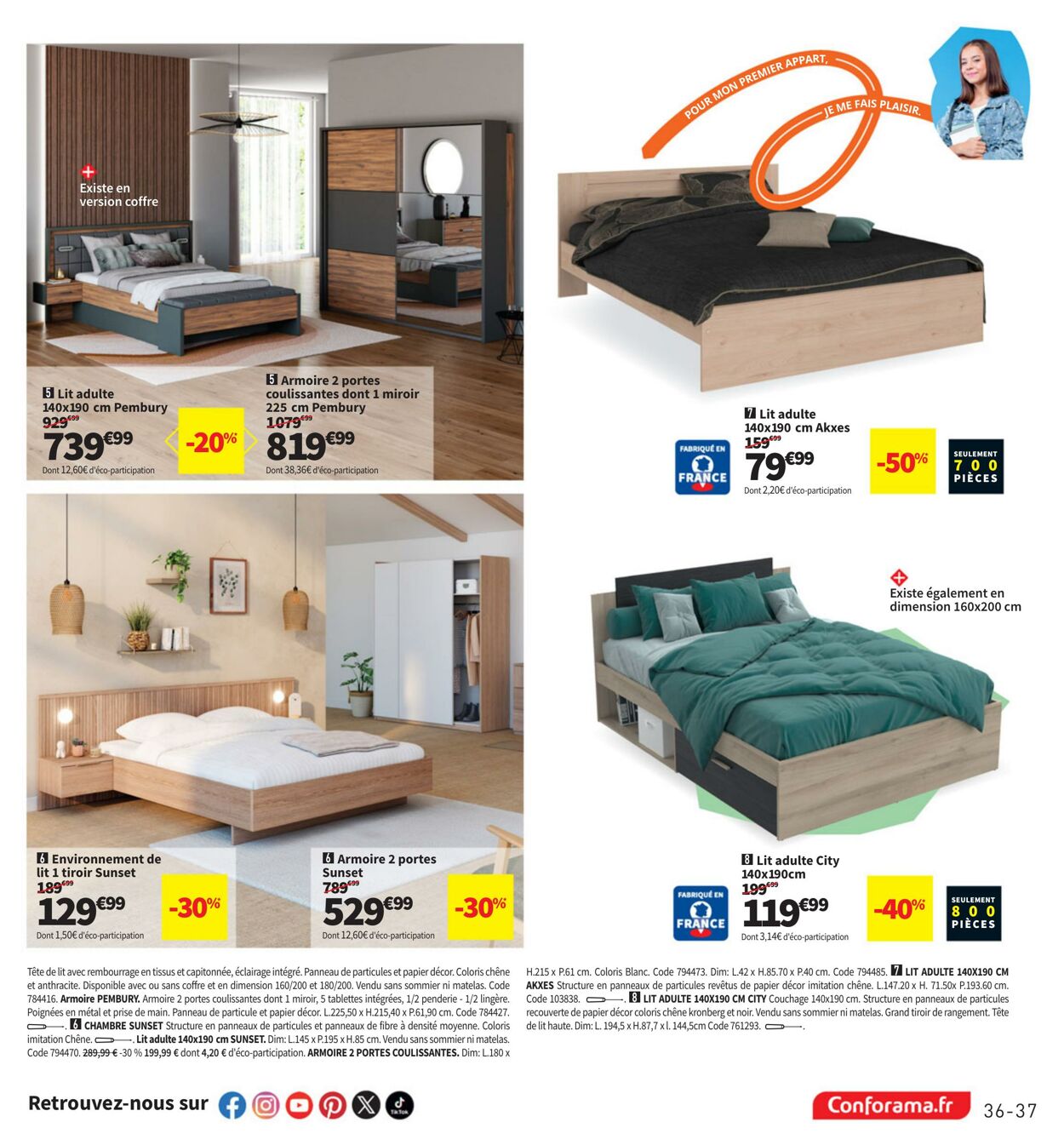 Catalogue Conforama 25.03.2025 - 30.03.2025