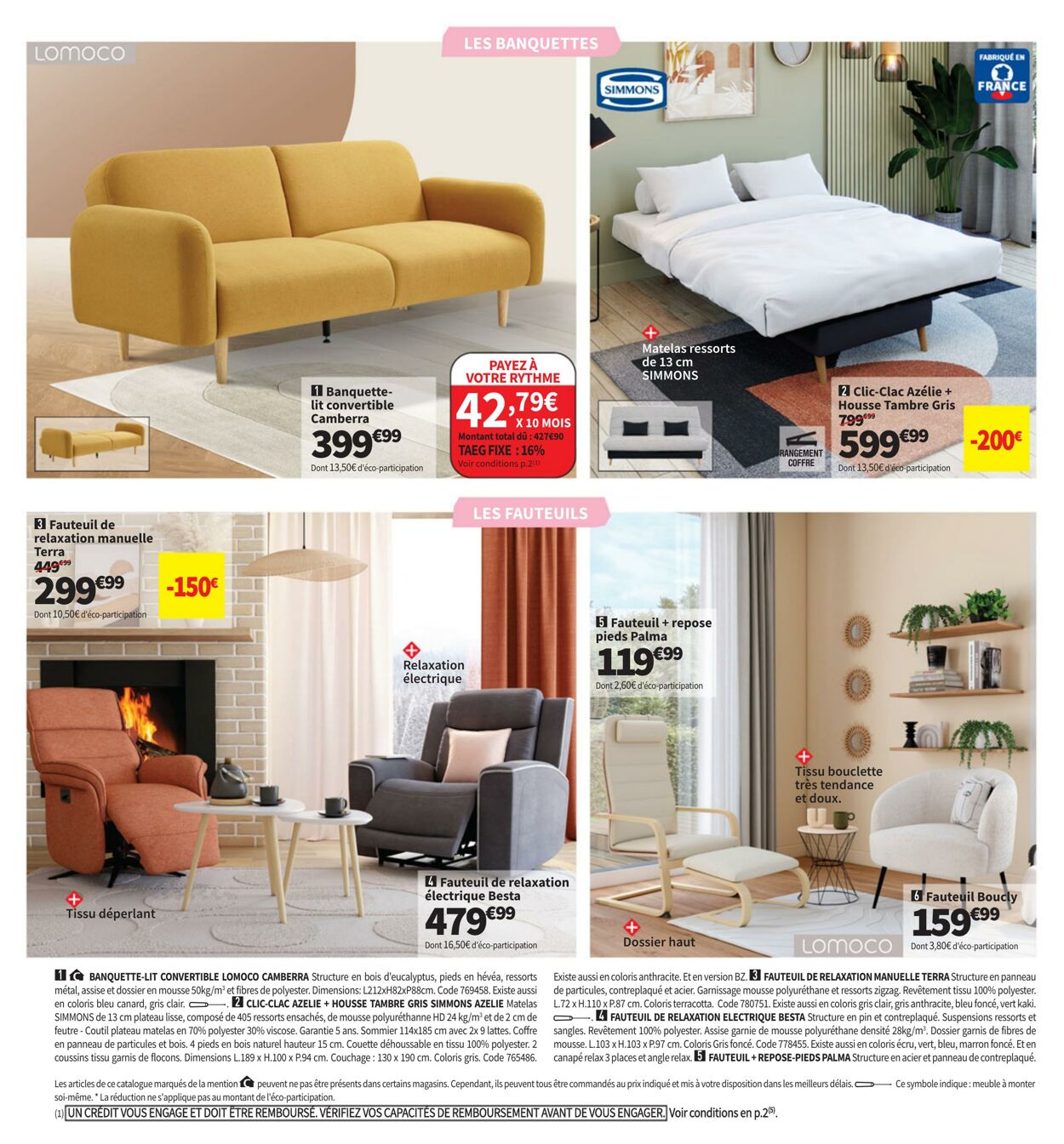 Catalogue Conforama 25.03.2025 - 30.03.2025