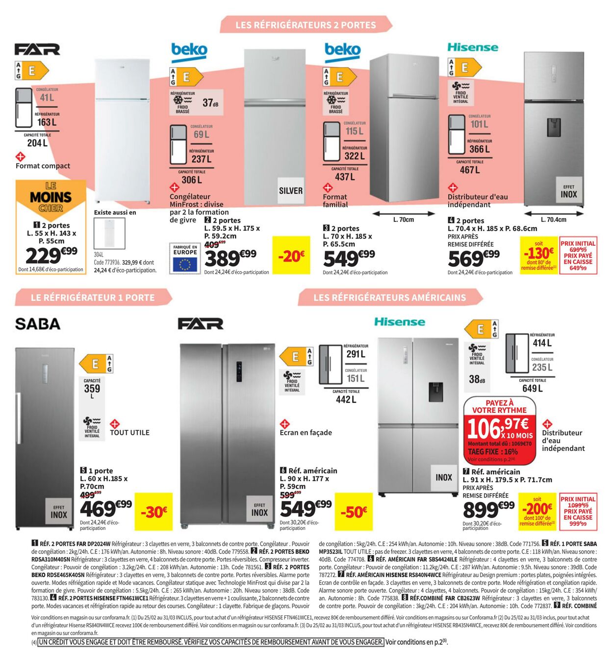 Catalogue Conforama 25.03.2025 - 30.03.2025