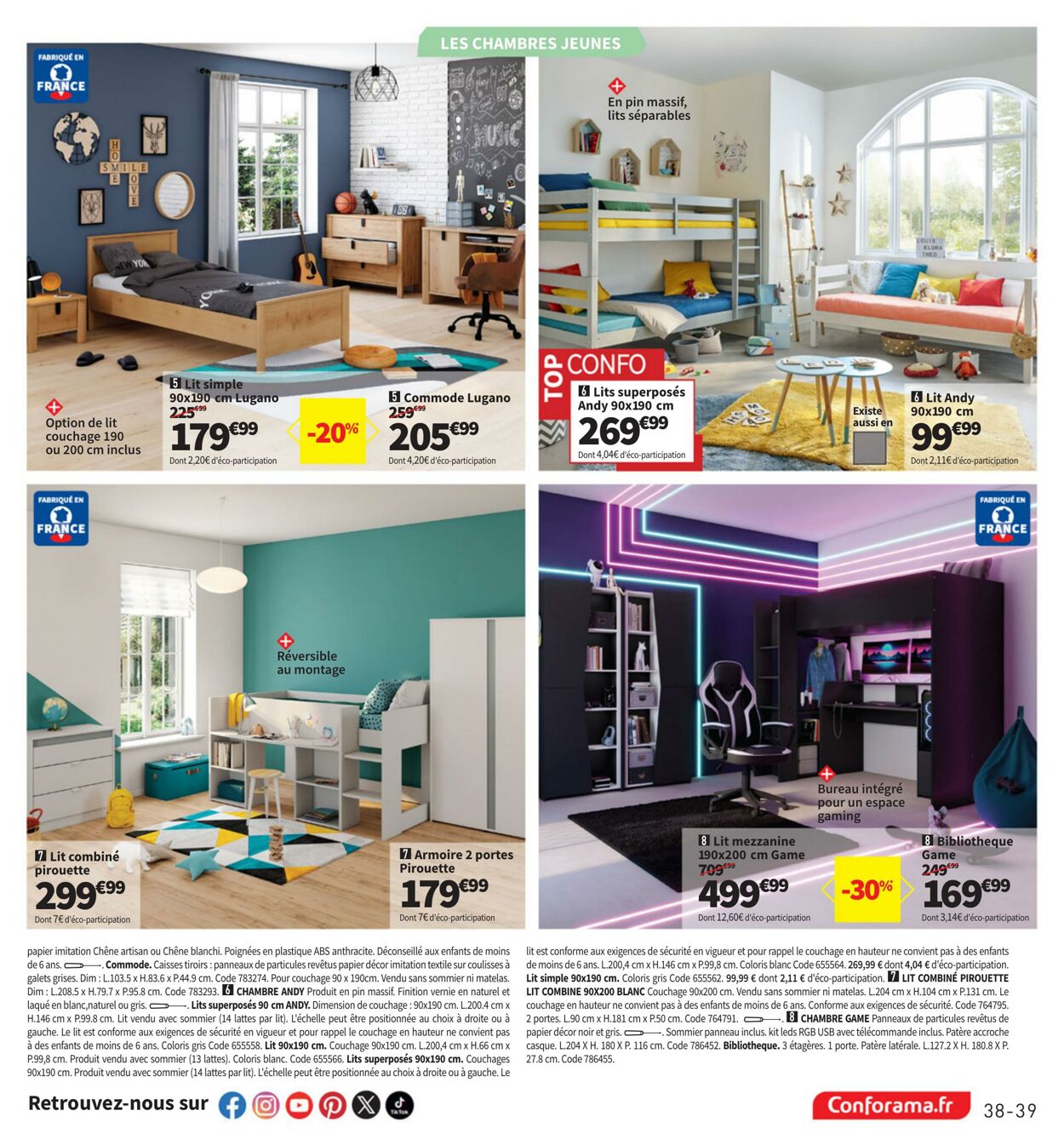 Catalogue Conforama 25.03.2025 - 30.03.2025