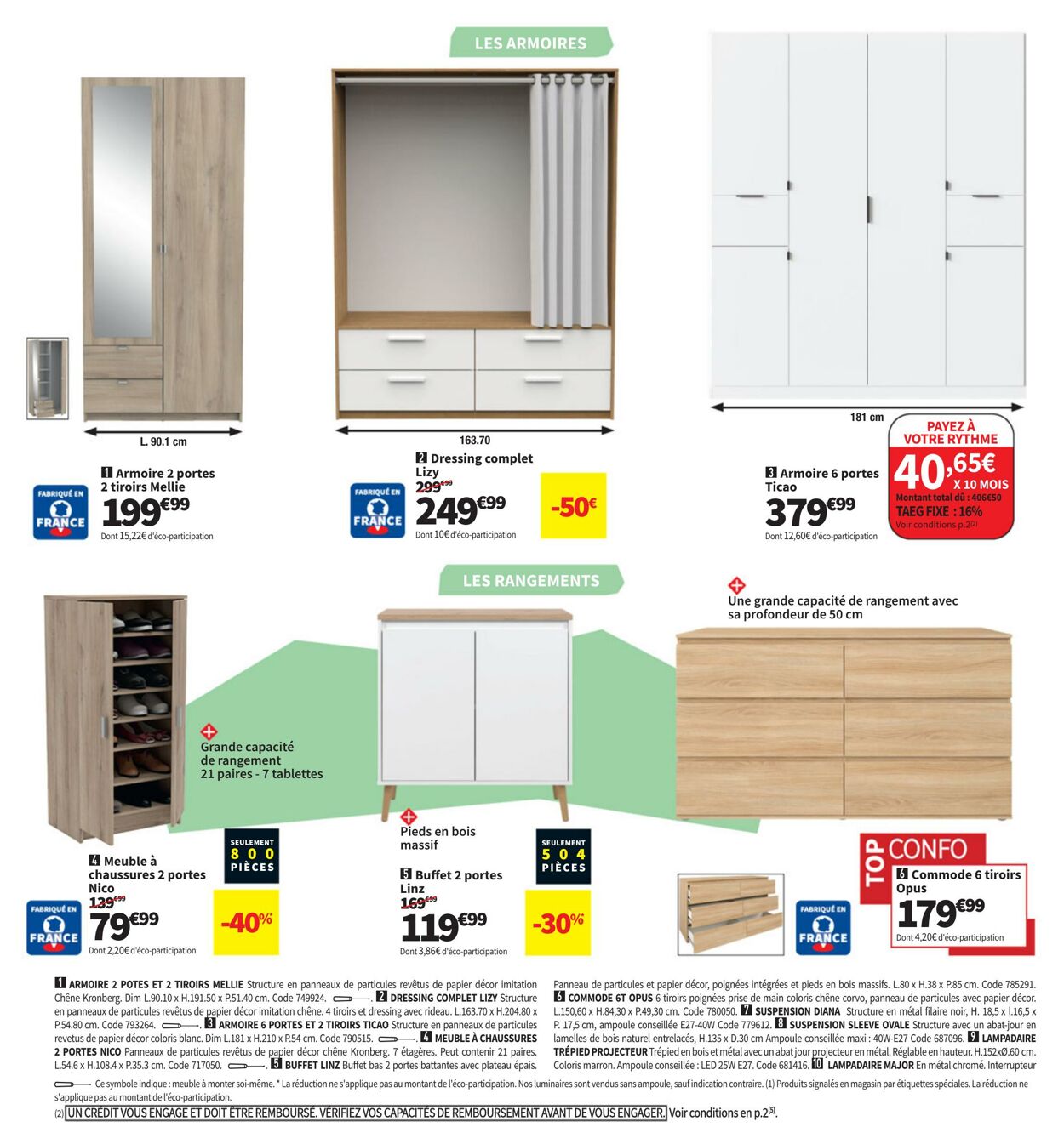 Catalogue Conforama 25.03.2025 - 30.03.2025