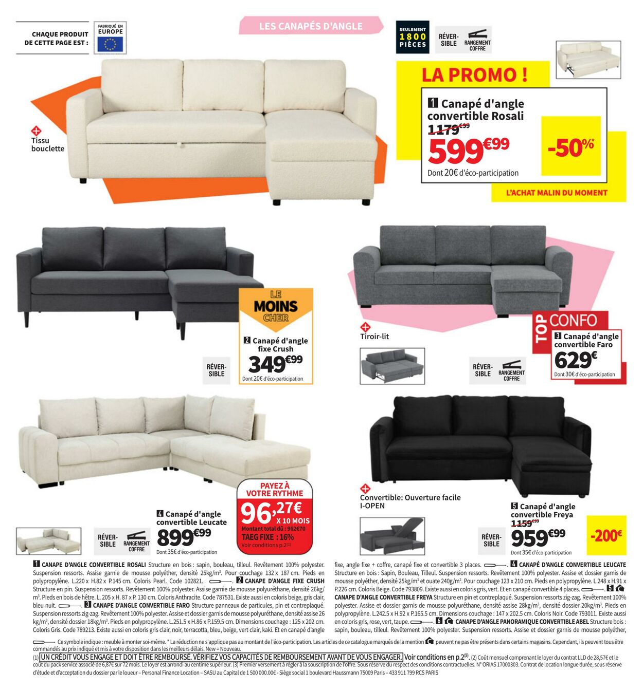 Catalogue Conforama 25.03.2025 - 30.03.2025