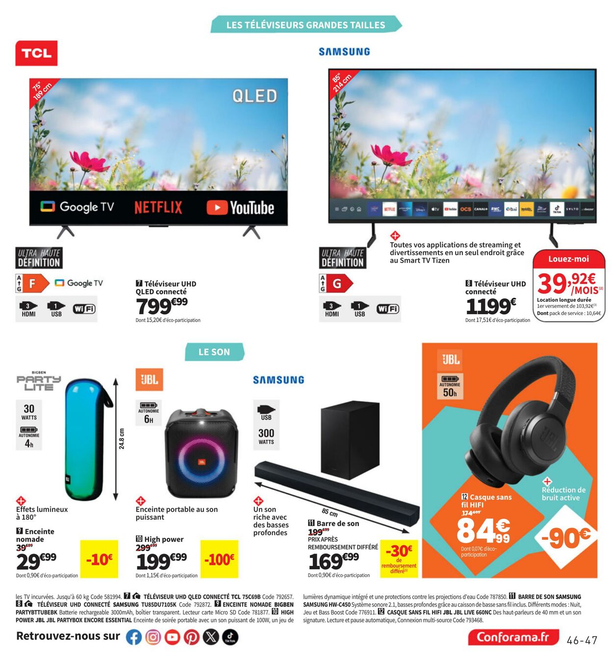 Catalogue Conforama 25.03.2025 - 30.03.2025