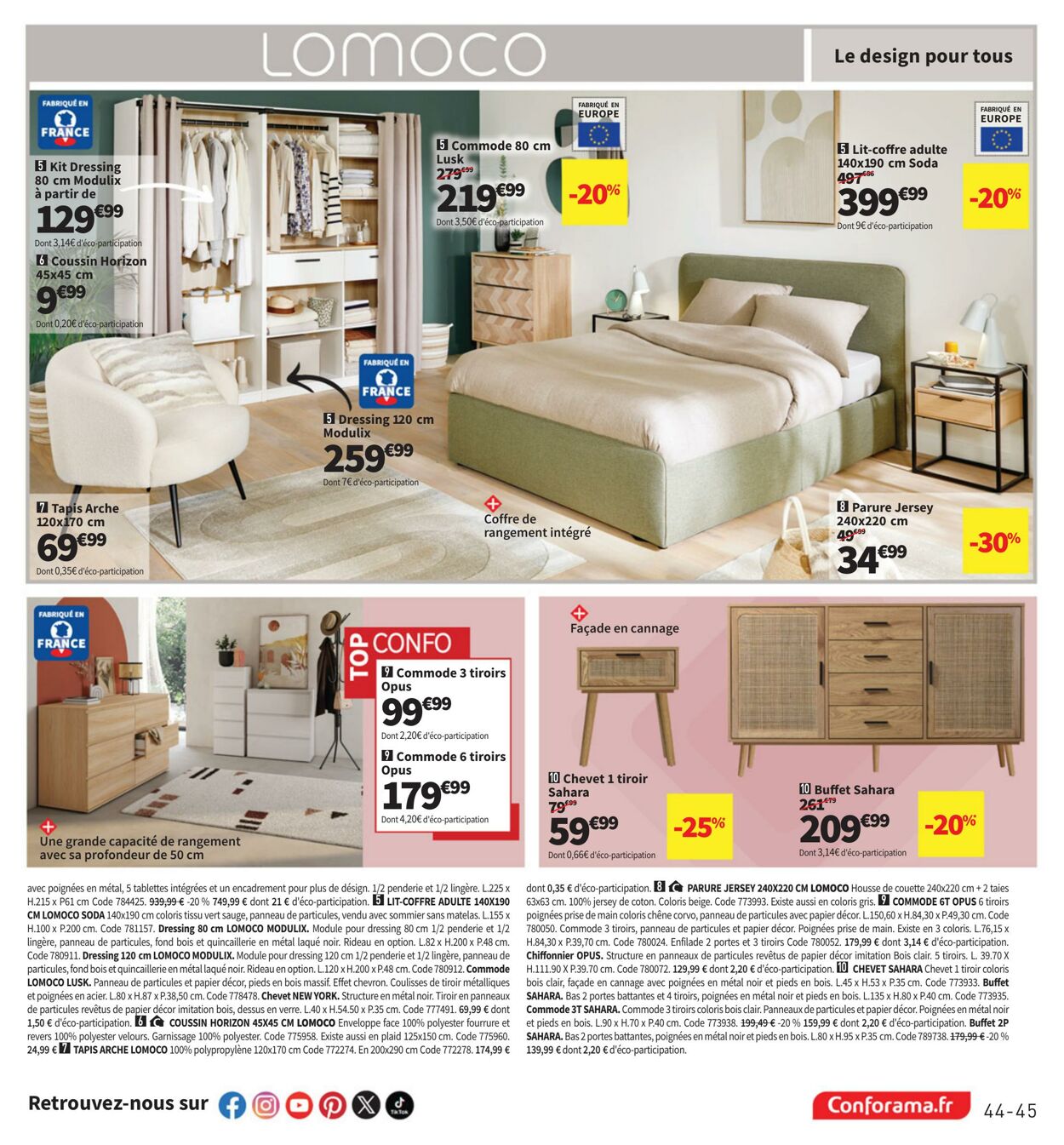 Catalogue Conforama 10.10.2024 - 10.11.2024