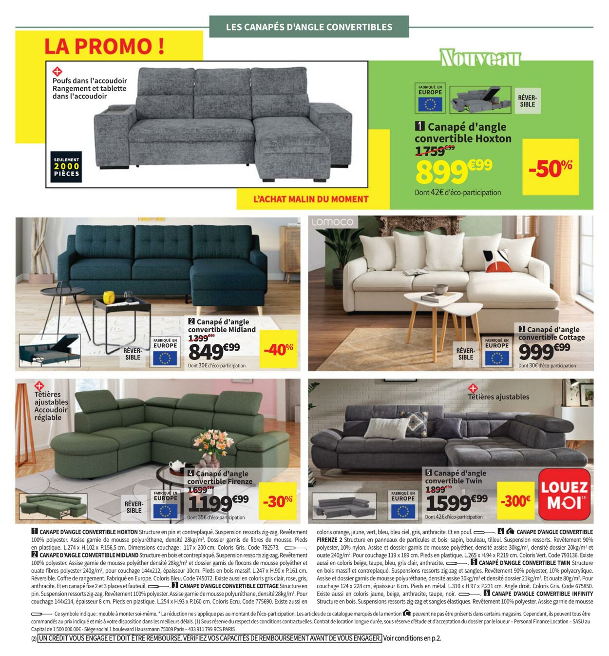 Catalogue Conforama 10.10.2024 - 10.11.2024