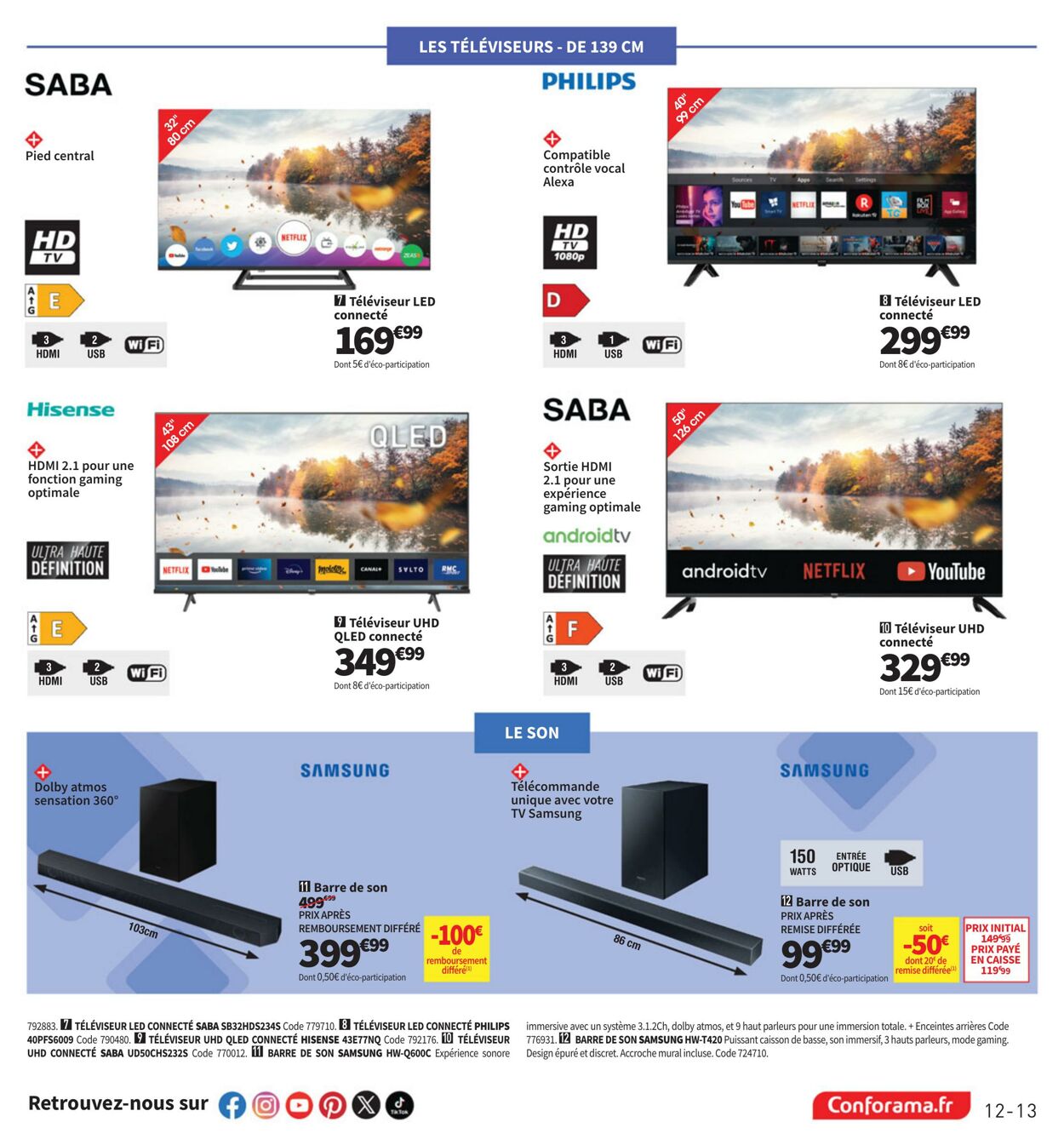 Catalogue Conforama 10.10.2024 - 10.11.2024