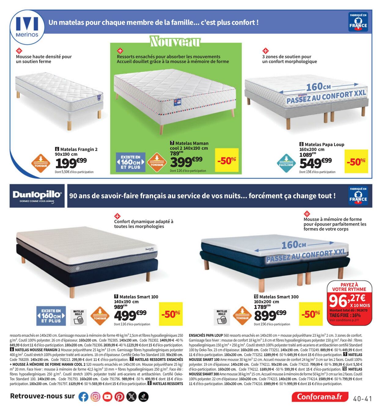 Catalogue Conforama 10.10.2024 - 10.11.2024