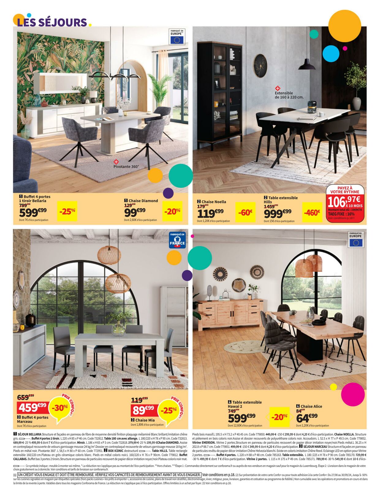 Catalogue Conforama 18.09.2024 - 01.10.2024