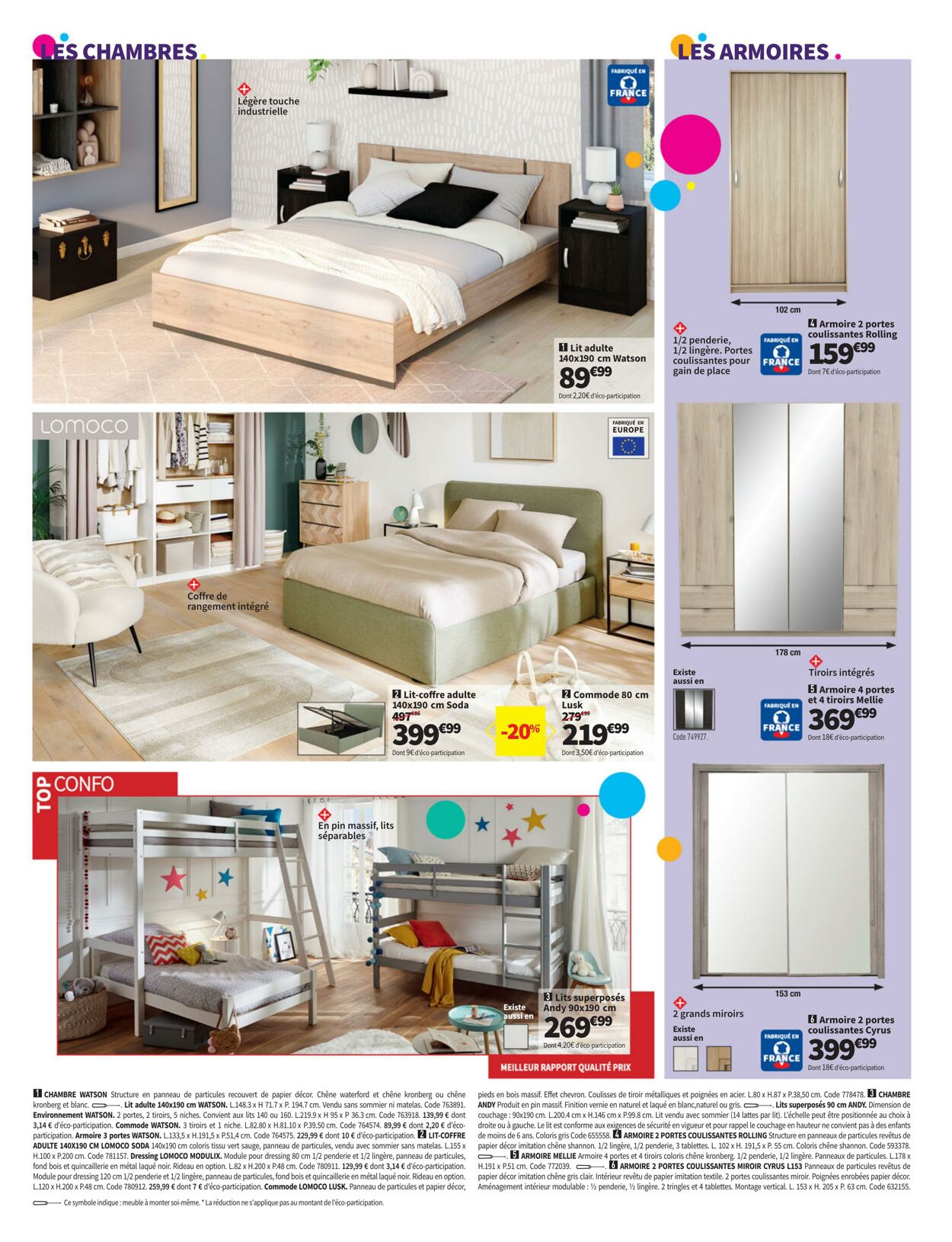 Catalogue Conforama 18.09.2024 - 01.10.2024