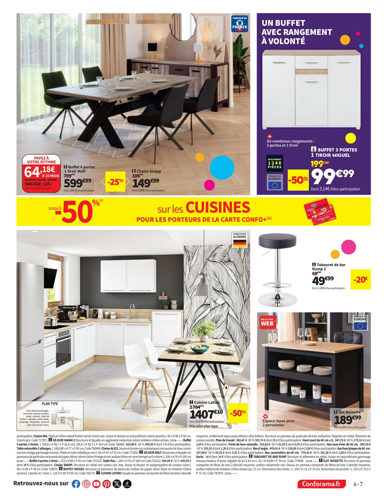 Catalogue Conforama 18.09.2024 - 01.10.2024