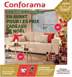 Catalogue Conforama 01.11.2022 - 26.12.2022
