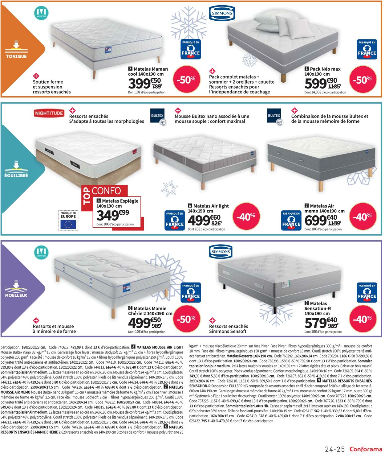 Catalogue Conforama 29.11.2022 - 26.12.2022