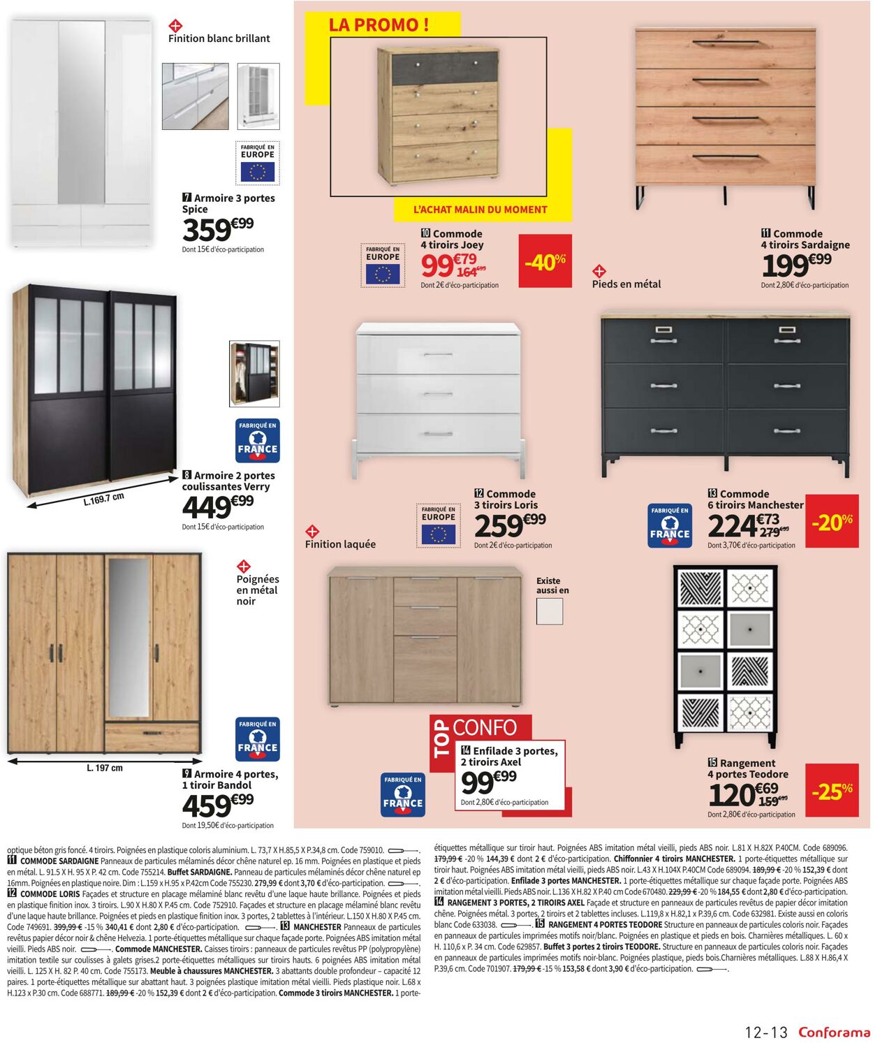 Catalogue Conforama 07.06.2022 - 04.07.2022