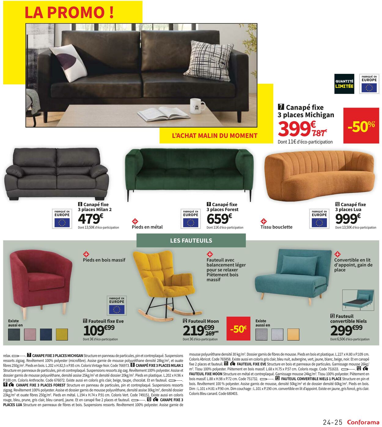 Catalogue Conforama 27.12.2022 - 23.01.2023