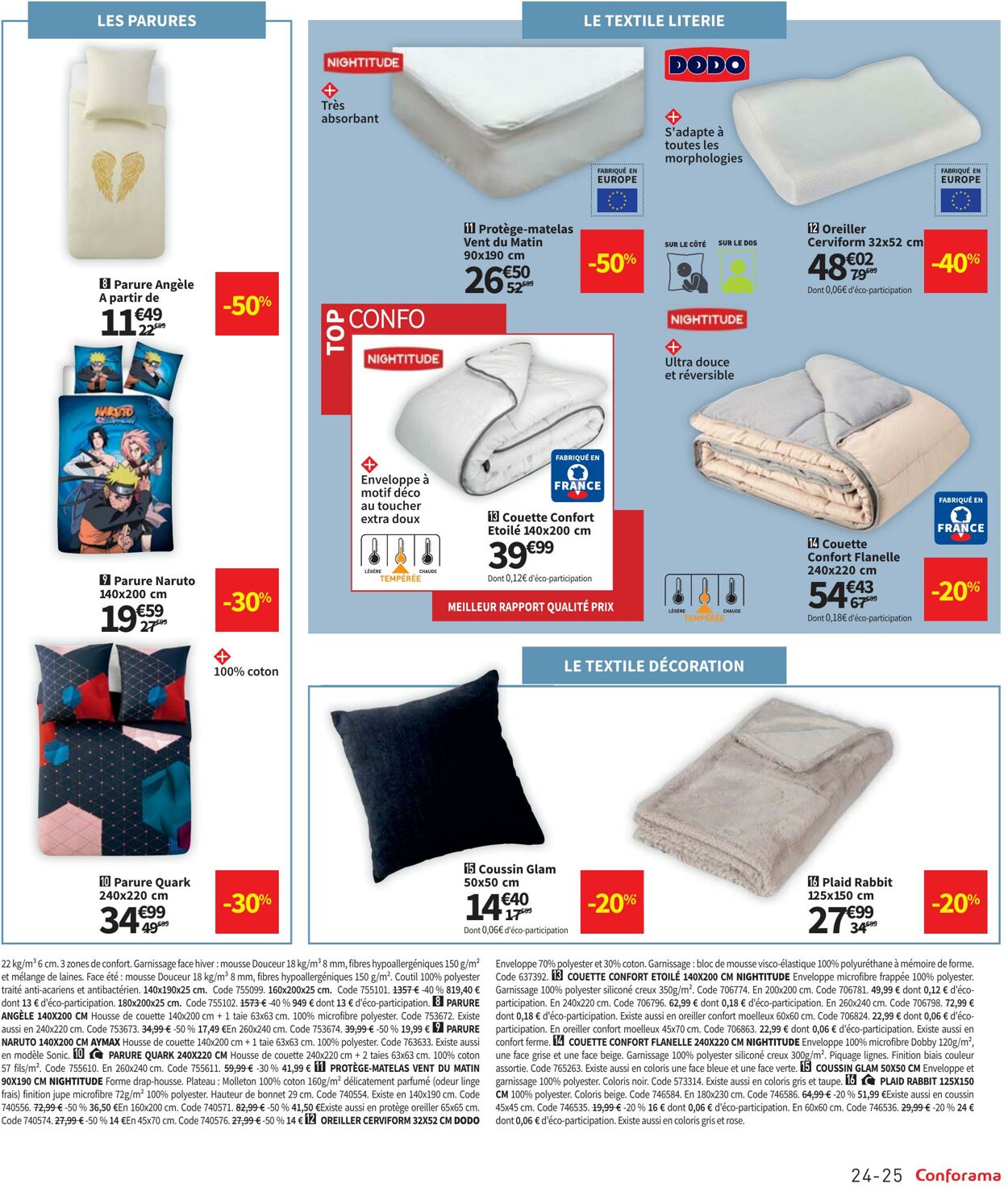 Catalogue Conforama 04.10.2022 - 31.10.2022