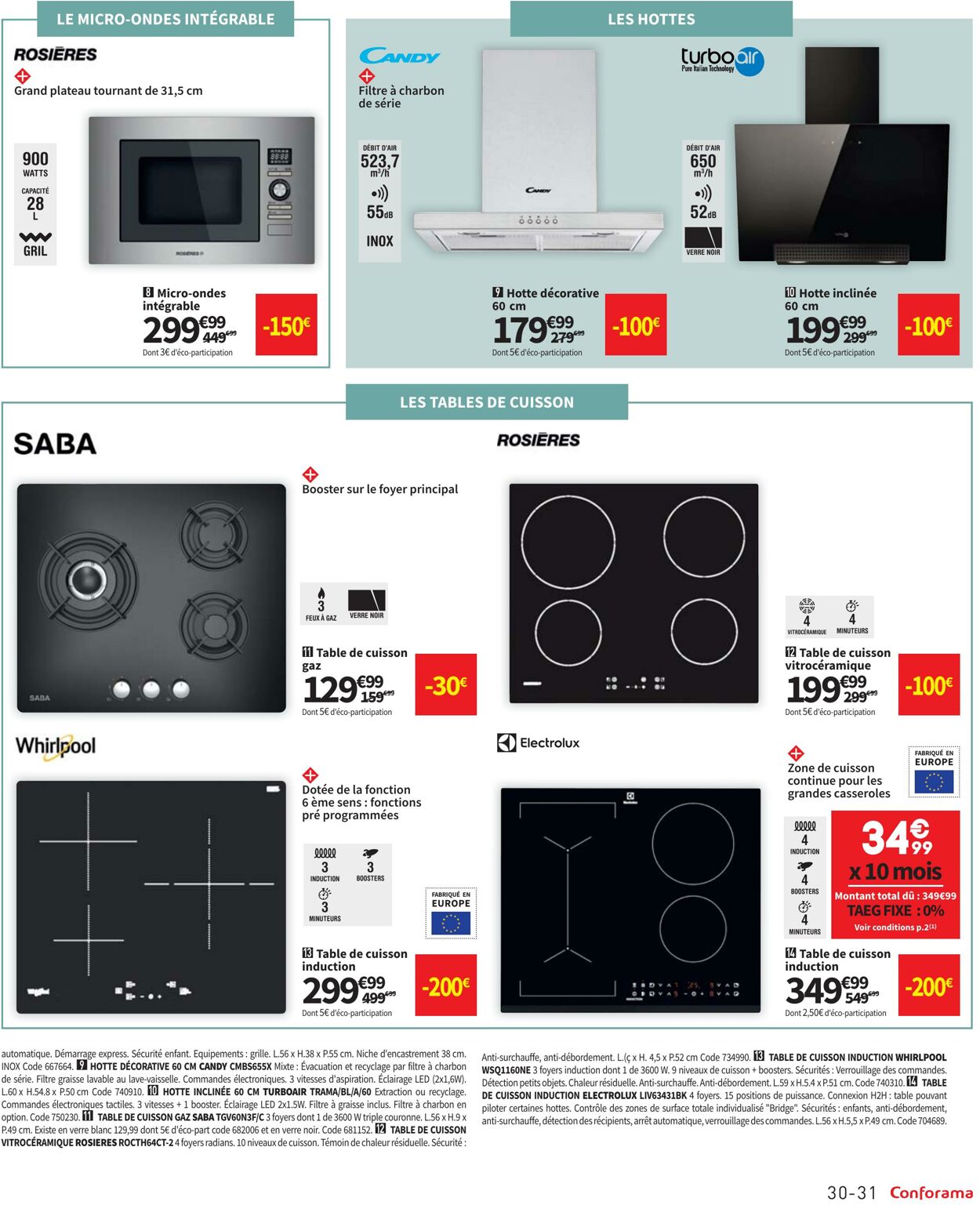 Catalogue Conforama 06.09.2022 - 03.10.2022