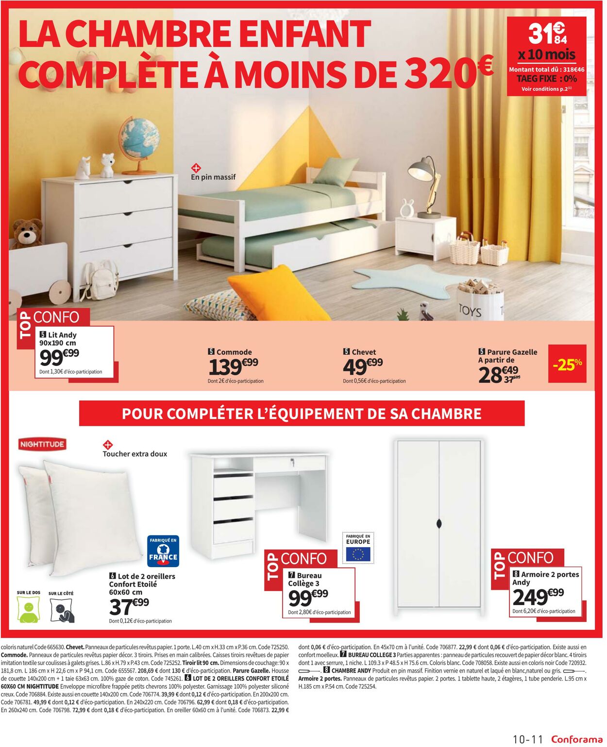 Catalogue Conforama 09.08.2022 - 05.09.2022