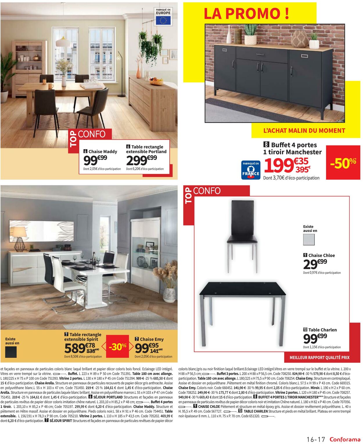 Catalogue Conforama 09.08.2022 - 05.09.2022