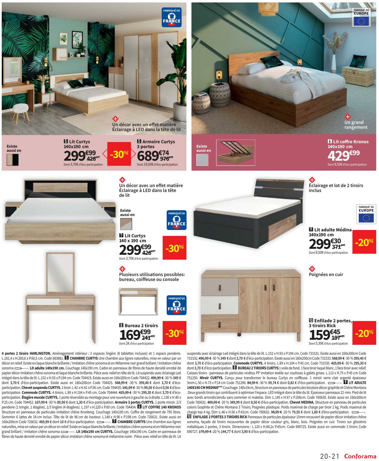 Catalogue Conforama 09.08.2022 - 05.09.2022