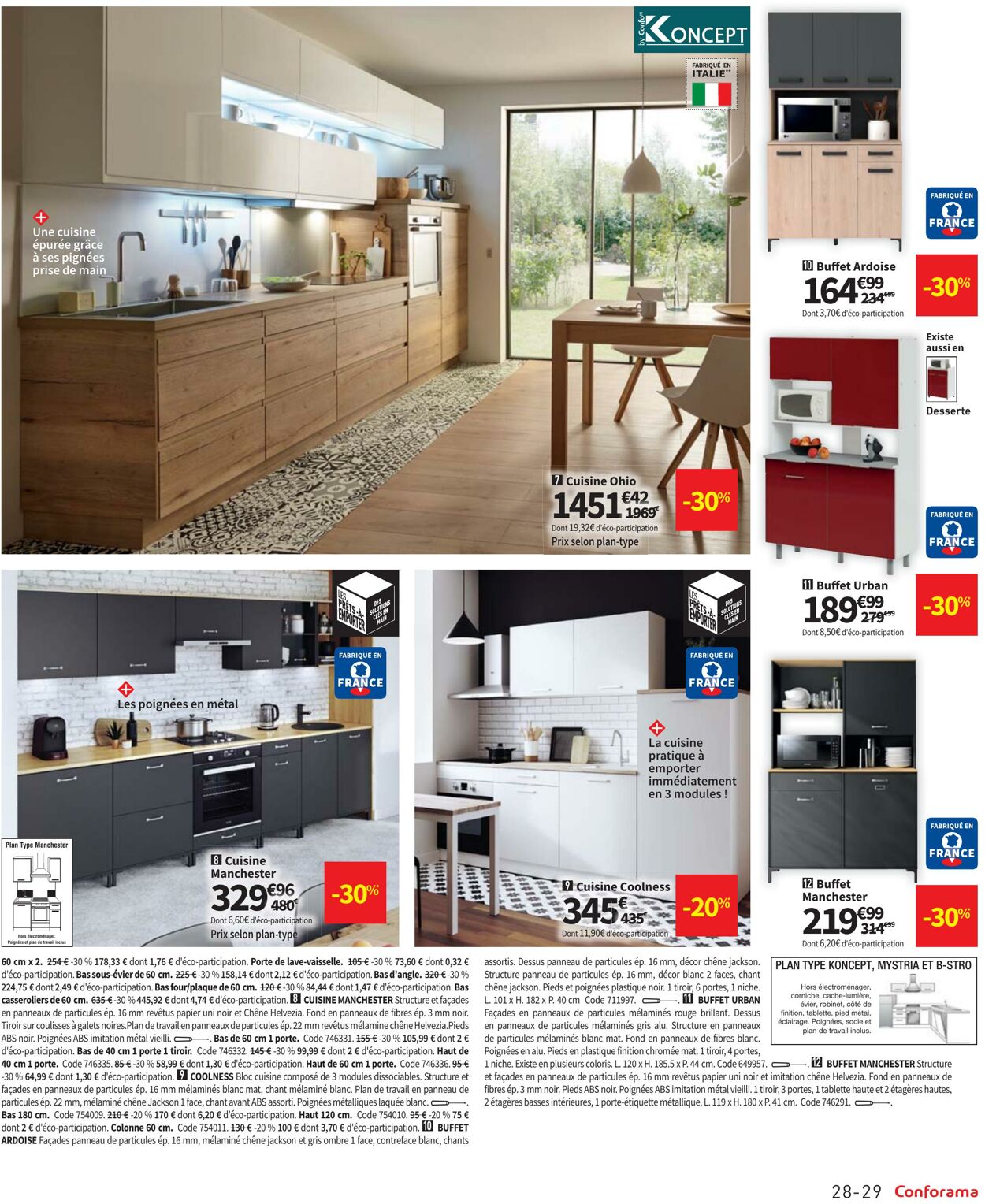 Catalogue Conforama 09.08.2022 - 05.09.2022