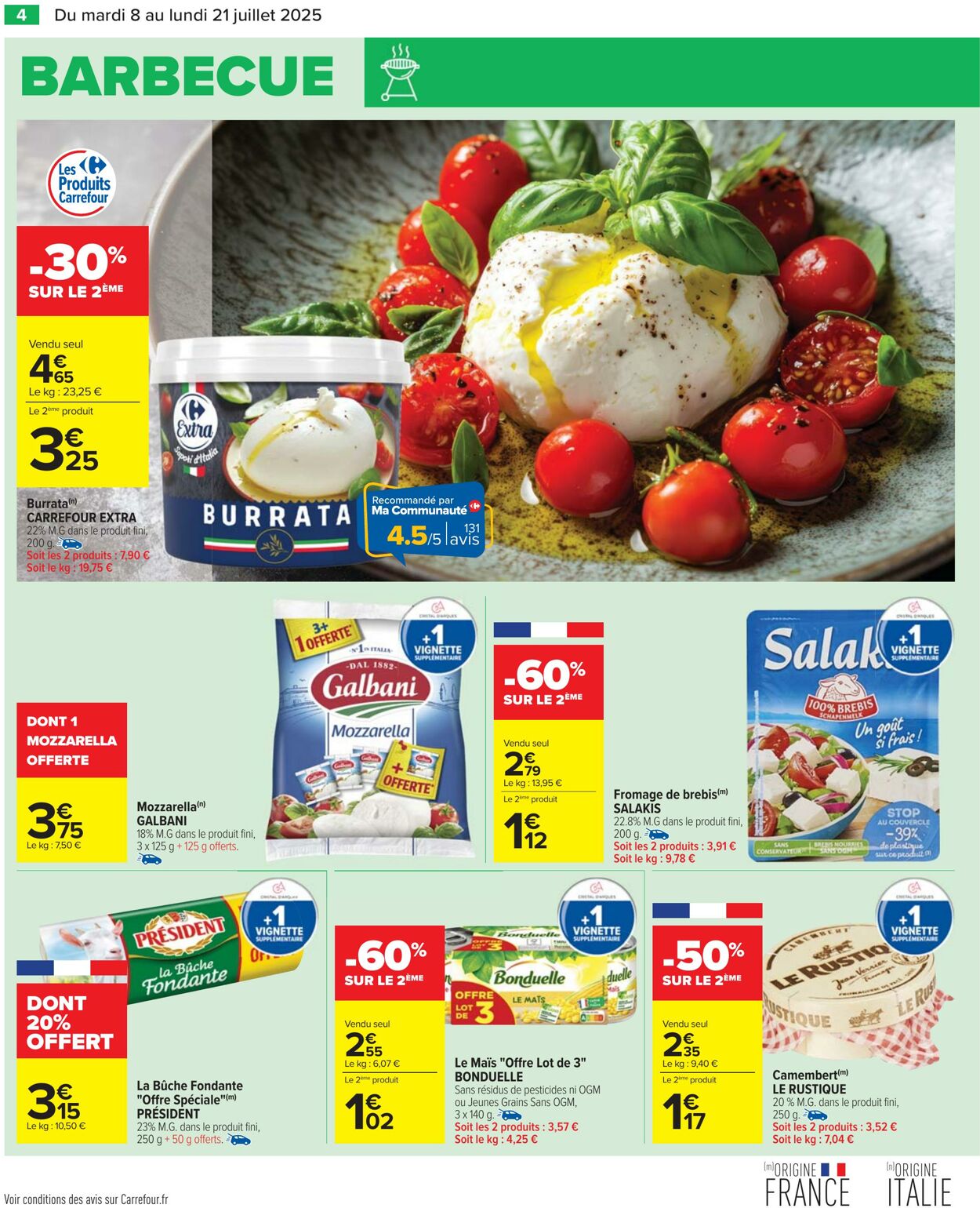 Catalogue Cora 08.07.2025 - 21.07.2025