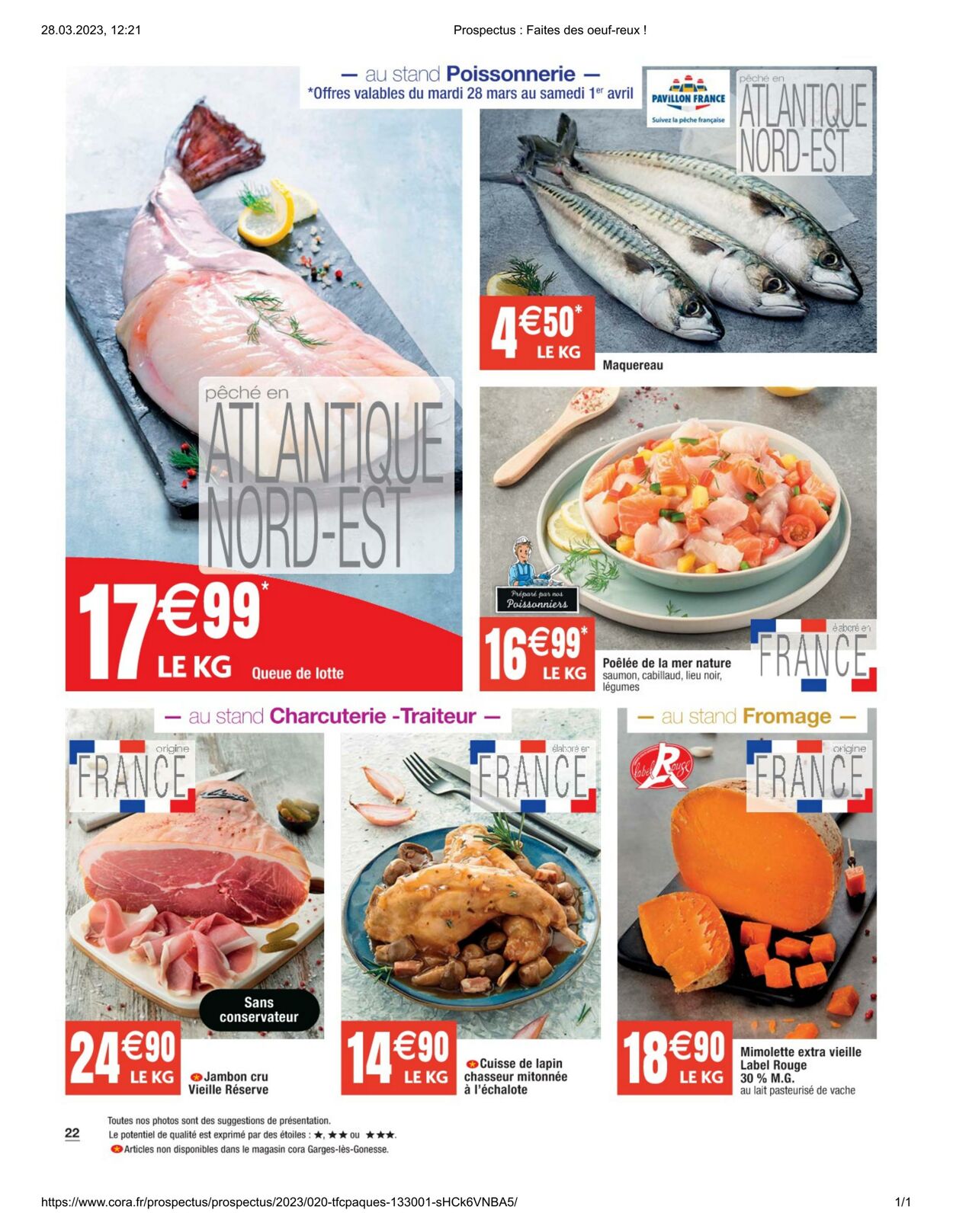 Catalogue Cora 28.03.2023 - 08.04.2023