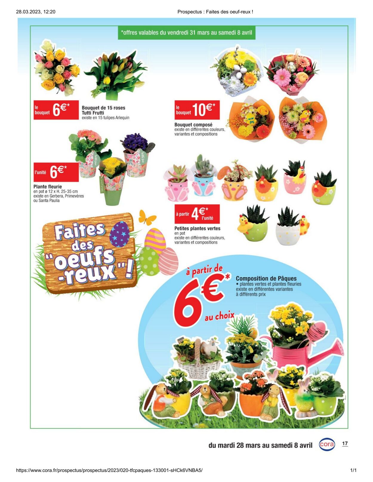 Catalogue Cora 28.03.2023 - 08.04.2023