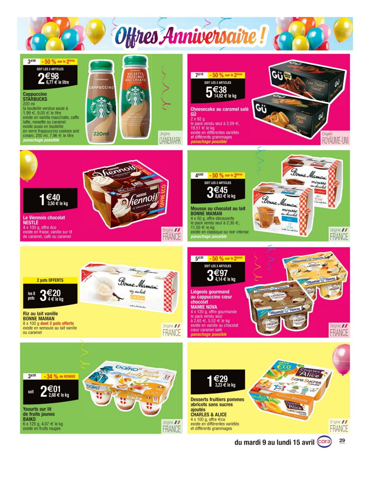 Catalogue Cora 09.04.2024 - 15.04.2024